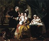 Famous Family Paintings - Sir William Pepperrell and Family